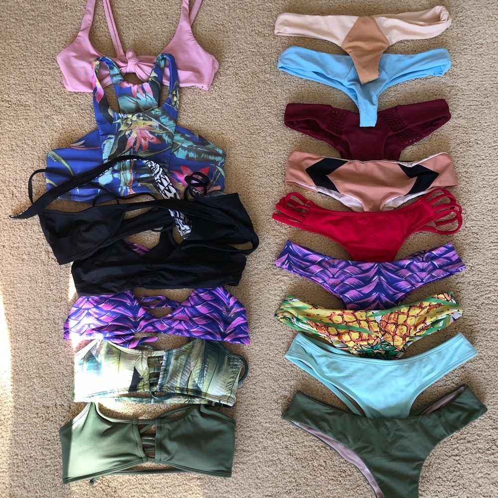 Midori Frankie’s Stone Fox Swim Acacia Bikinis